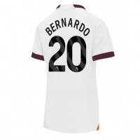 Billiga Manchester City Bernardo Silva #20 Borta fotbollskläder Dam 2023-24 Kortärmad